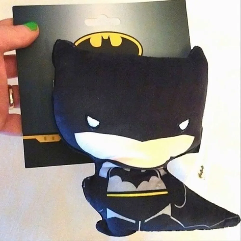 Buckle Down DC Batman With Cape Plush Squeaker Dog Toy NWT